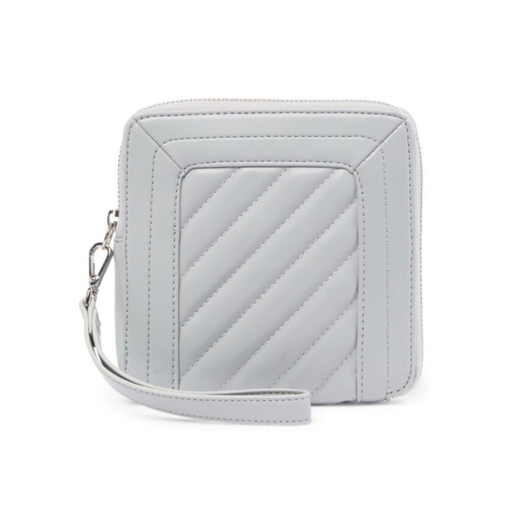 French Connection Handbags - French Connection | Grey ‘Hayes’ Box Wrislet *NWT*